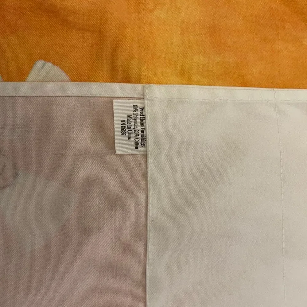 Pair of Fat Chef Cafe Curtains French Cafe